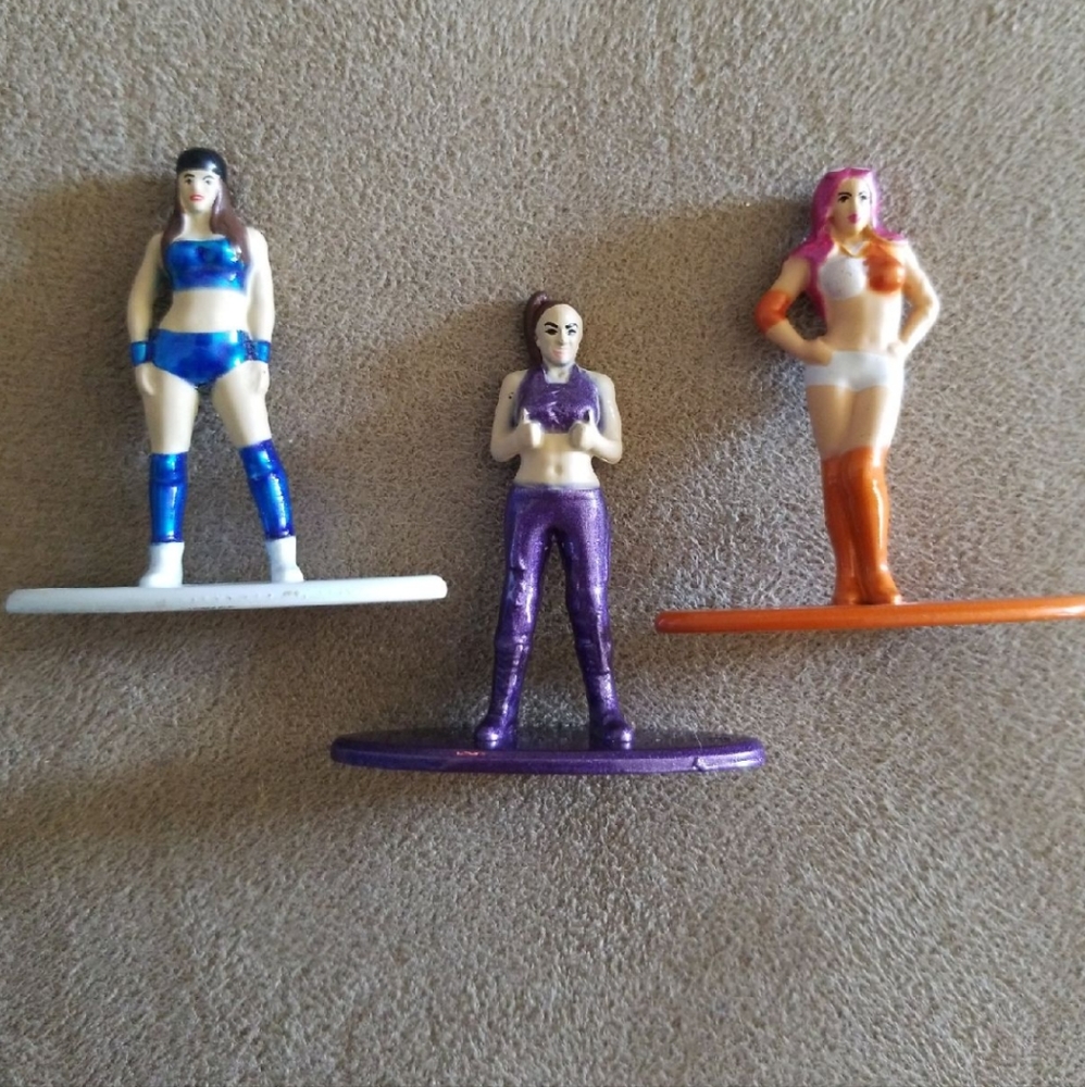 WWE Mini Metal Figurines